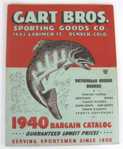 1940 Gart Bros. catalog
