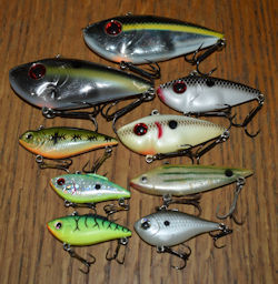 9 Lipless Crankbaits